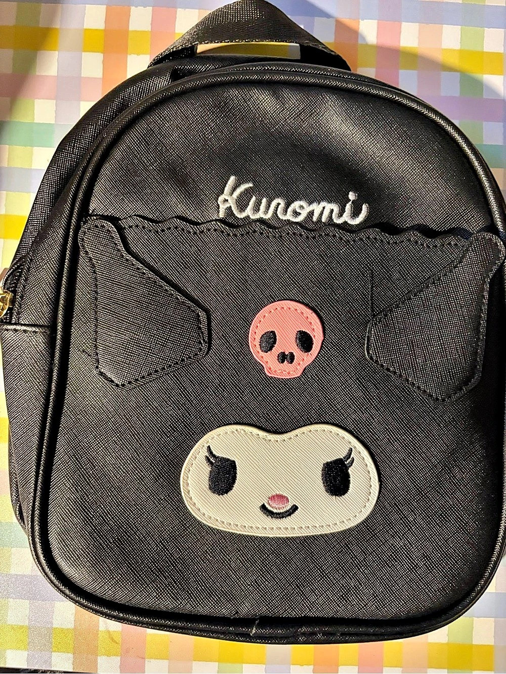 Sanrio Character Backpack in Black & Pink
